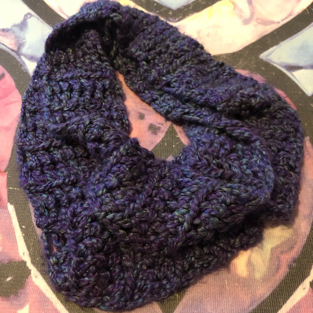 CUSTOM Hand Crocheted Infinity Scarf